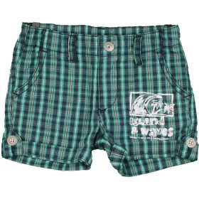Zöldkockás rövidnadrág (62) baba