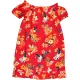 Primark Virágos piros ruha (146) lány