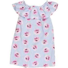 Primark Virágos-csíkos ruha (134) lány