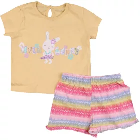 Nyuszis-mintás szett (74) baba