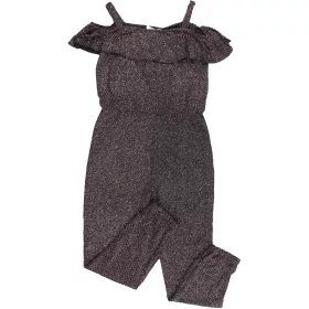 Primark Csillogó fekete jumpsuit (140) lány