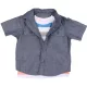 Mothercare Csíkos-farmerkék szett (80) baba