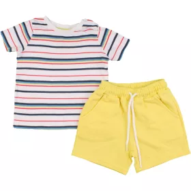 Csíkos-sárga szett (74) baba