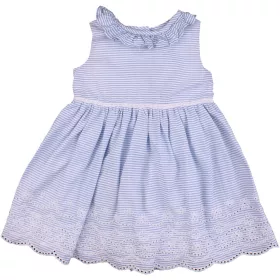 Kékcsíkos ruha (74) baba