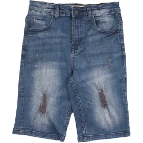 Primark Szaggatott farmer rövidnadrág (146) fiú