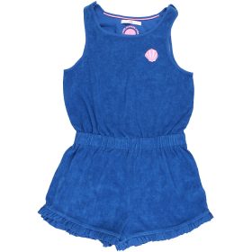 Marks&Spencer Kék frottír playsuit (152) lány