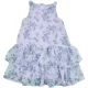 Pillangós kék ruha (98) kislány