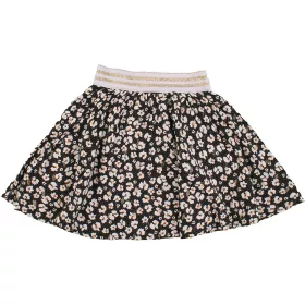 Virágos fekete szoknya (98) kislány