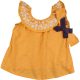 Virágos mustár ruha (74) baba