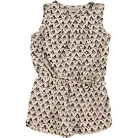 Next Mintás bézs playsuit (104) kislány