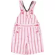 Piroscsíkos rövidnadrág (68) baba