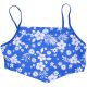 New Look Virágos kék bikinifelső (158) tini lány