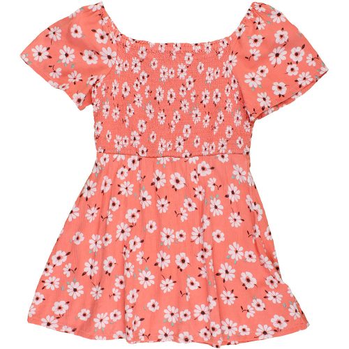 Marks&Spencer Virágos korall ruha (122) kislány