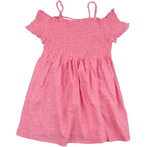 Marks&Spencer Pöttyös rózsaszín ruha (104) kislány