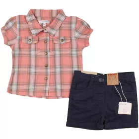 Kockás-kék szett (68) baba