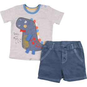 Dínós-kék szett (68) baba