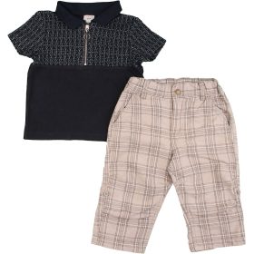 Kék-kockás szett (80) baba