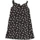 Primark Virágos fekete ruha (140) lány