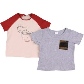 Szürke-mintás szett (74) baba