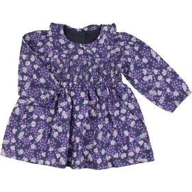 Lilavirágos ruha (68) baba