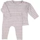 F&F Csíkos szürke szett (68) baba