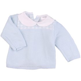 Kék pulóver (74) baba