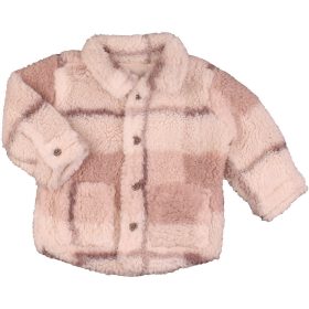 George Kockás polár kabát (68) baba