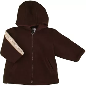 Barna polár kabát (68) baba