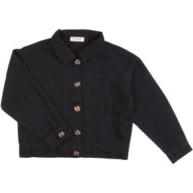 Fekete kabát (128) kislány