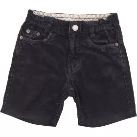 Kék kord rövidnadrág (110) kisfiú