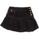 Fekete kordbársony szoknya (92) kislány