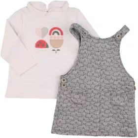 Törtfehér-csillagos szett (68) baba