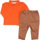 Narancs-barna szett (68) baba