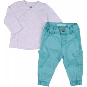 Szürke-zöld szett (62) baba