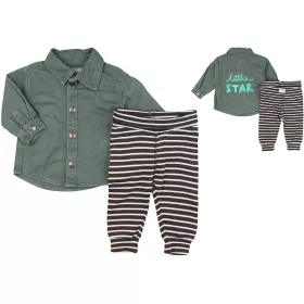 Zöld-csíkos szett (62) baba