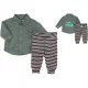 Zöld-csíkos szett (62) baba