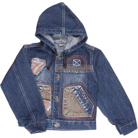 Hímzett farmerdzseki (80) baba