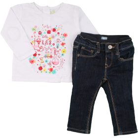 Mintás-farmer szett (68) baba