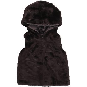 F&F Fekete prémes mellény (98) kislány