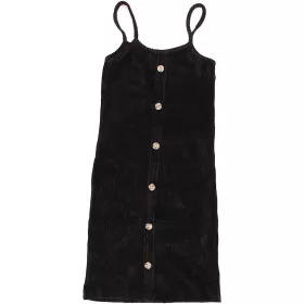 Primark Fekete kordbársony ruha (146) lány