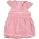 Name It Rózsaszín bársony ruha (68) baba