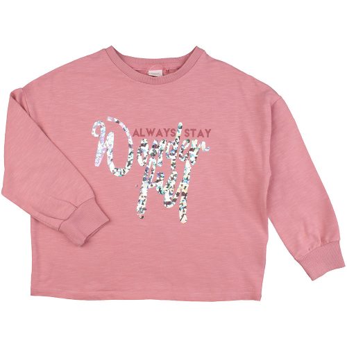 Next Rózsaszín pulóver (116) kislány