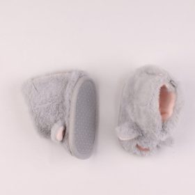 Nyuszis bélelt babacsizma baba