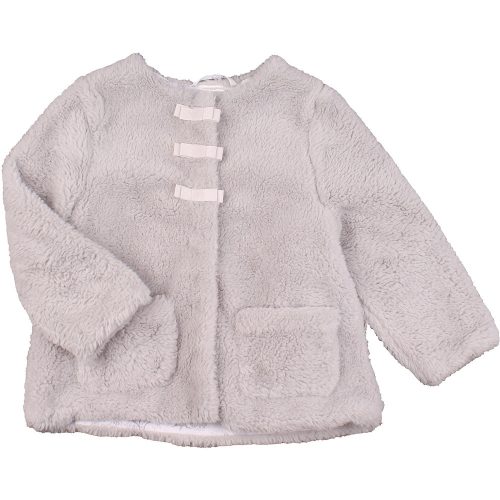 H&M Szürke polár kabát (92) kislány