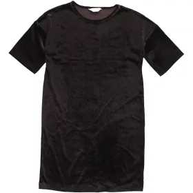 Primark Fekete bársony ruha (140) lány