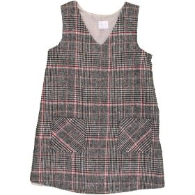 F&F Kockás szövetruha (116) kislány