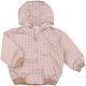 Benetton Kockás kabát (62) baba