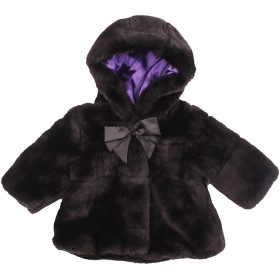 Adams Fekete prémes kabát (62) baba