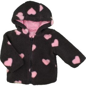 Szíves polár kabát (68) baba