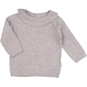 F&F Szürke pulóver (62) baba
